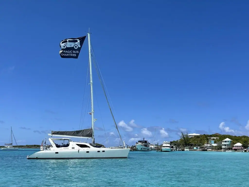 Discover your Magic on the Bus in Staniel Cay
